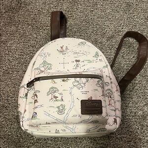 Disney Loungefly Map Print Backpack